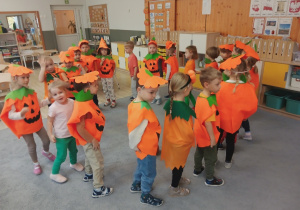 Dzień Dyni - zabawy muzyczno-ruchowe