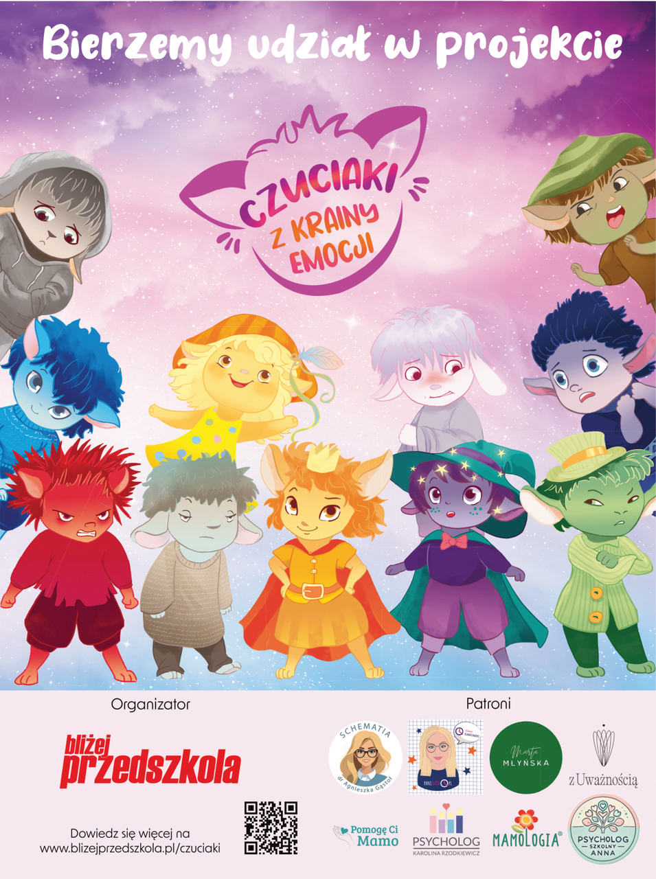 Plakat Czuciaki z Krainy Emocji