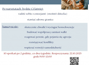 Warsztaty dla Rodziców