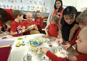 warsztaty z rodzicami "Kalendarz adwentowy Zajączków"