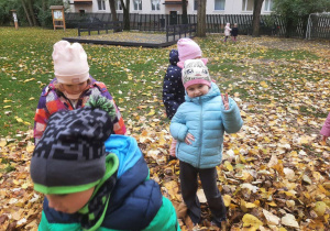 Zabawy w ogrodzie przedszkolnym