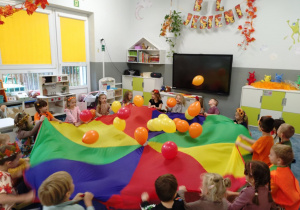 Bal Jesieni w grupie Wiewiórek