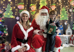 zdjęcie z Mikołajem i Mikołajową