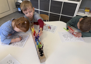 noworoczne kolorowanie