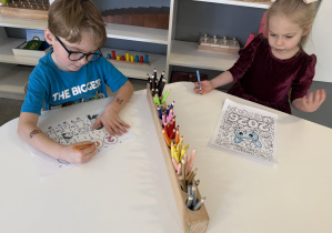 noworoczne kolorowanie