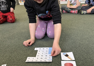 krzyżówka- doskonalenie znajomości liter i wysłuchiwania głosek