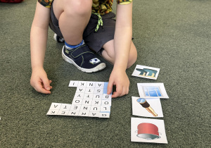 krzyżówka- doskonalenie znajomości liter i wysłuchiwania głosek