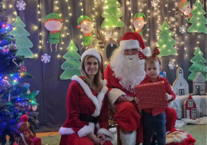 spotkanie z Mikołajem i Mikołajową