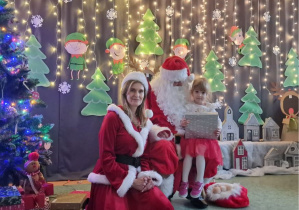 spotkanie z Mikołajem i Mikołajową