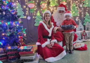 spotkanie z Mikołajem i Mikołajową