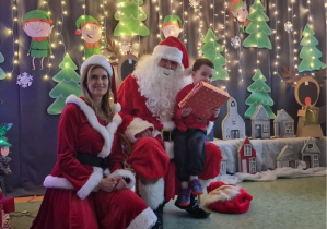 spotkanie z Mikołajem i Mikołajową