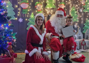 spotkanie z Mikołajem i Mikołajową