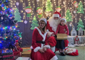 spotkanie z Mikołajem i Mikołajową
