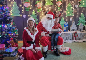 spotkanie z Mikołajem i Mikołajową