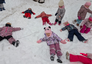 Zabawy ruchowe w ogrodzie ZIMĄ