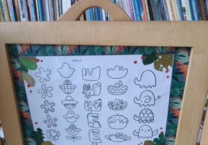 Ilustracja przedstawiająca pomysły na przekształcenie kształtów