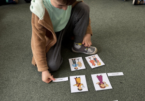 zajęcia dydaktyczne na dywanie