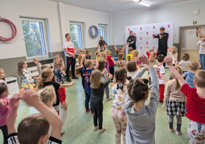 Spotkanie z piłkarzami ŁKS-u