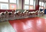 dzieci podczas zajęć judo