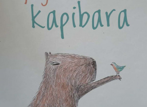 Biblioteczna sztuka uważności z kapibarą