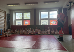 piknik i zajęcia judo w Pałacu Młodzieży